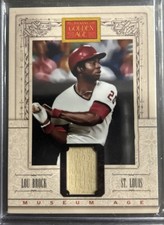 2013 Panini Golden Age - Museum Age Lou Brock #20 (MEM)