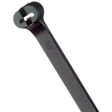 Ty-Rap Ty529mx Cable Tie, 30-1/2 In L, 9 In Max Bundle Dia., Black, Nylon 6/6,