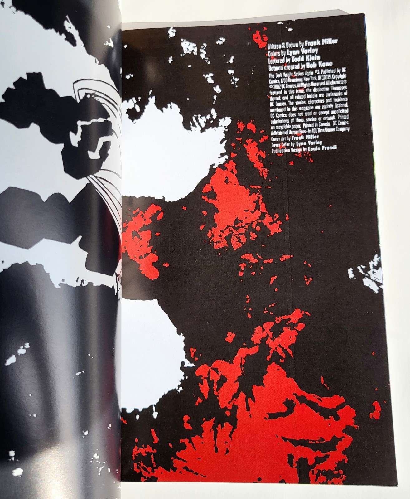 DK2 The Dark Knight Strikes Again #3 DC 2002 Batman Superman Joker Unread VF/NM