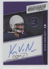 2014 Press Pass Showbound Purple 6/50 Kyle Van Noy #SB-KVN Auto 0b2
