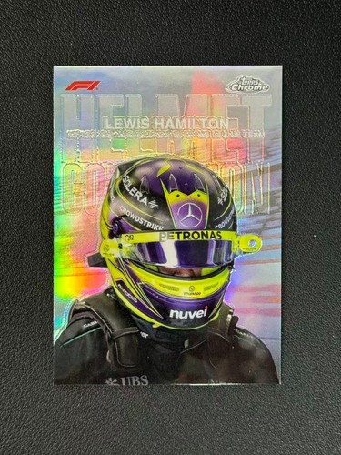 2024 Topps Chrome F1 Lewis Hamilton Helmet Collection #HC-6 LVE