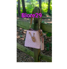 Coach Powder Pink Rowan Bucket