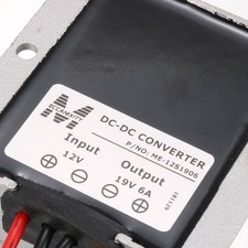 1PCS DC12V Up to DC19V 6A 114W Power Voltage Converter Waterproof