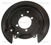 Spritzblech Bremsscheibe Triscan 8125 13201 Stahl FüR Toyota Corolla NDE120_ VVT