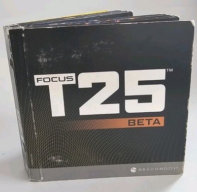 Beachbody Focus T25 Alpha+Beta Workout DVD Set Missing Speed Disc