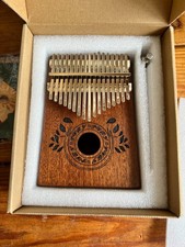 Kalimba Thumb piano- Unused in Original Box with Instructions etc