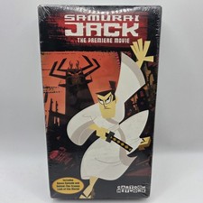 Samurai Jack The Premiere Movie VHS Sealed New Gradable Cartoon Network Original