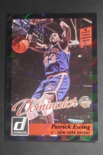 2015-16 Donruss Patrick Ewing #25 Elite Dominator Hall Black 1/1 Knicks DA482