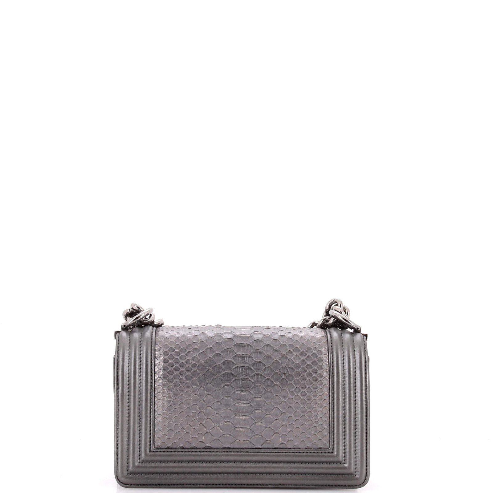 Chanel Boy Flap Bag Python Small - image 3
