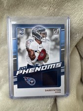 2020 Panini Donruss - Rookie Phenoms Jerseys Darrynton Evans #RP-DE (MEM, RC)
