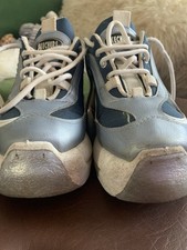 RARE Y2K Vintage SKECHERS Blue/Grey/White Chunky Italian outsourced 