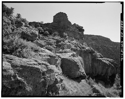 Largo School Pueblito,Dulce,Rio Arriba County,NM,New Mexico,HABS,Survey,1