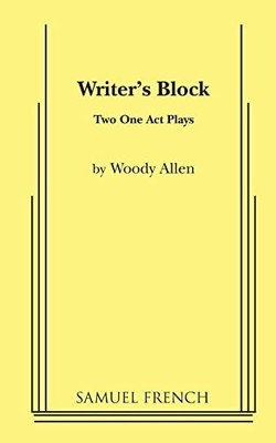 Writers Block: Two One Act Pl - VERY GOOD