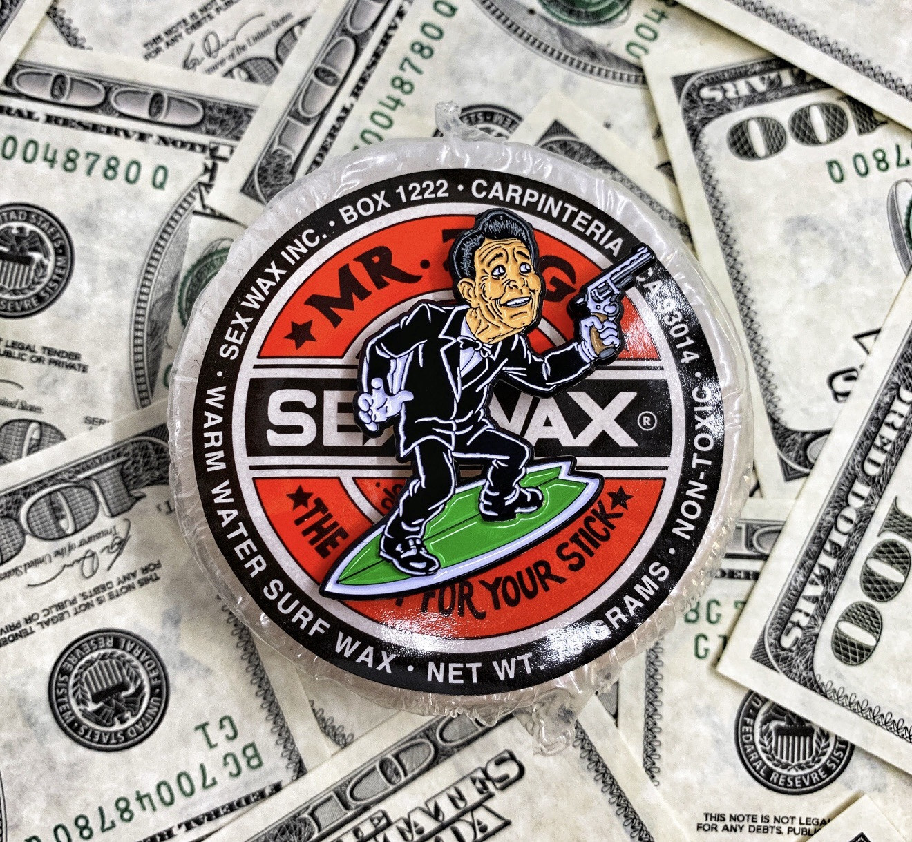 Dangerous Goods X Steve Nazar POINTLESS BREAK Surf Lapel Pin Series - 5 Pin Set