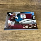 Topps Premier League Gold 2015 Fabian Delph Aston Villa Match Worn Patch FFR-FD