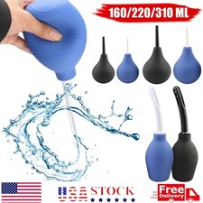 Anal Vaginal Bulb Douche Enema Irrigation Colonic Cleaner Rectal Syringe Kit US