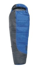 COLEMAN XYLO BLUE/GREY SINGLE SLEEPING BAG WITH RIGHT ZIP OPENING camping  25o