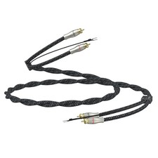 Turntable Cable with Ground Wire Phono RCA Cable Gold Plated Dual RCA Stereo ...