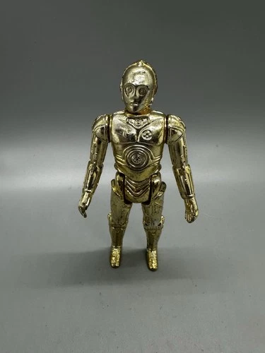 Vintage Kenner 1977 Star Wars C-3PO Protocol Droid Action Figure Hong Kong