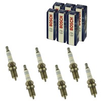 6X Bosch ZüNdkerze Passend FüR Vw Golf 4 1.6 Apf Akl Aeh Vw Polo 4 1.4 16V Aua