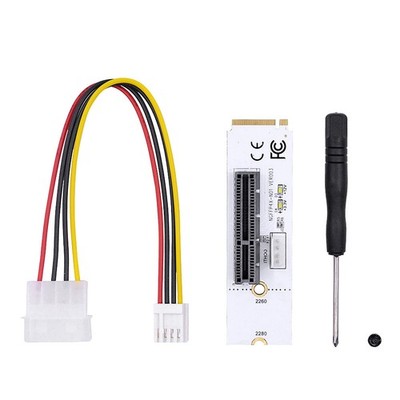 High Speed NGFF M.2 PCIe 4X Riser Card 4.0GB/s Speed Win Linux Compatible
