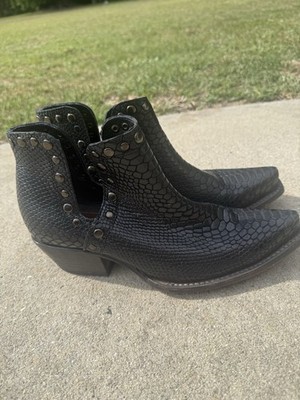 Freebird Mandy Ankle Boots Studded Size 8