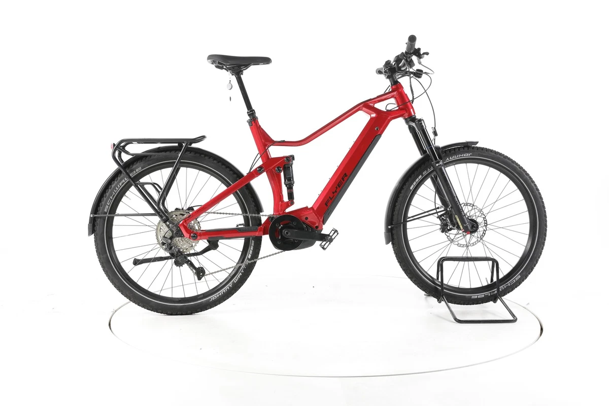 haibike e mountainbike Full Seven 5 E-Mountainbike Used | Refurbished colour-black-with-red-detail Colour:Metallic Grey raising your eMTB experience Haibike AllMtn CF SE
