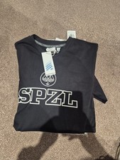 Adidas SPZL Logo Tee T-Shirt - Black - Medium - AW25 - Brand New