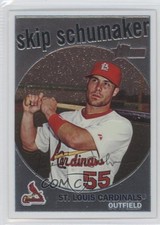 2008 Topps Heritage High Number Chrome 738/1959 Skip Schumaker #C241 0a1