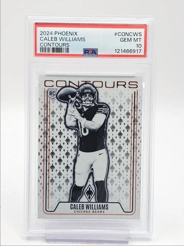 CALEB WILLIAMS 2024 PHOENIX CONTOURS ROOKIE BEARS A RC PSA 10 Q0004