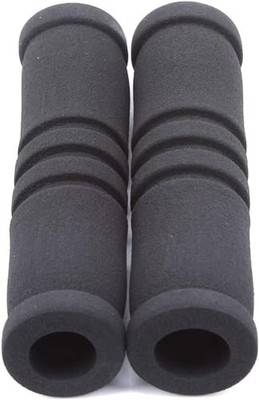 1 Pair Black Bicycle Handlebar Grip Bicycle Motorcycle Antis Super Light Soft 
