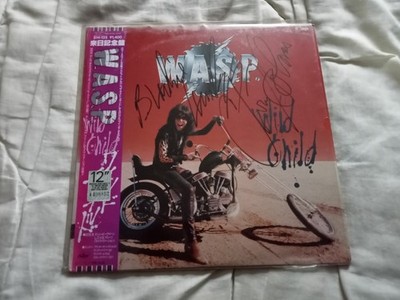WASP - Wild child ( Japanese Pressing - Signed )