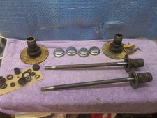 Mgb Front Rear Axles Hubs Set Up For Wire Wheels. Pre 1966 With Banjo Rear