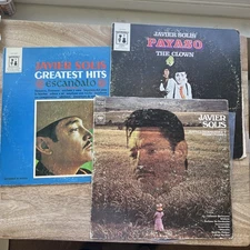 Javier Solis - Lp - Greatest Hits - Payaso- Canta vinyl LOT