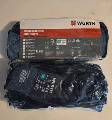 MultiFit Nitril Würth Größe 10 Arbeitshandschuhe-Montagehandschuhe  Neu