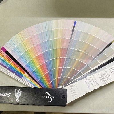 Sherwin Williams Paint Color Fan Deck Swatches 2011 Remodeling Crafts Art Sewing