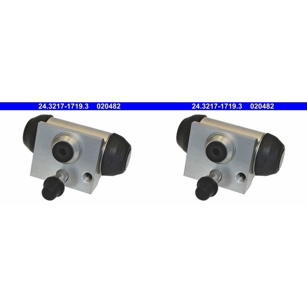 2X ATE Radbremszylinder Radzylinder Links+Rechts Hinten Passend FüR CitroËN C1 P-image