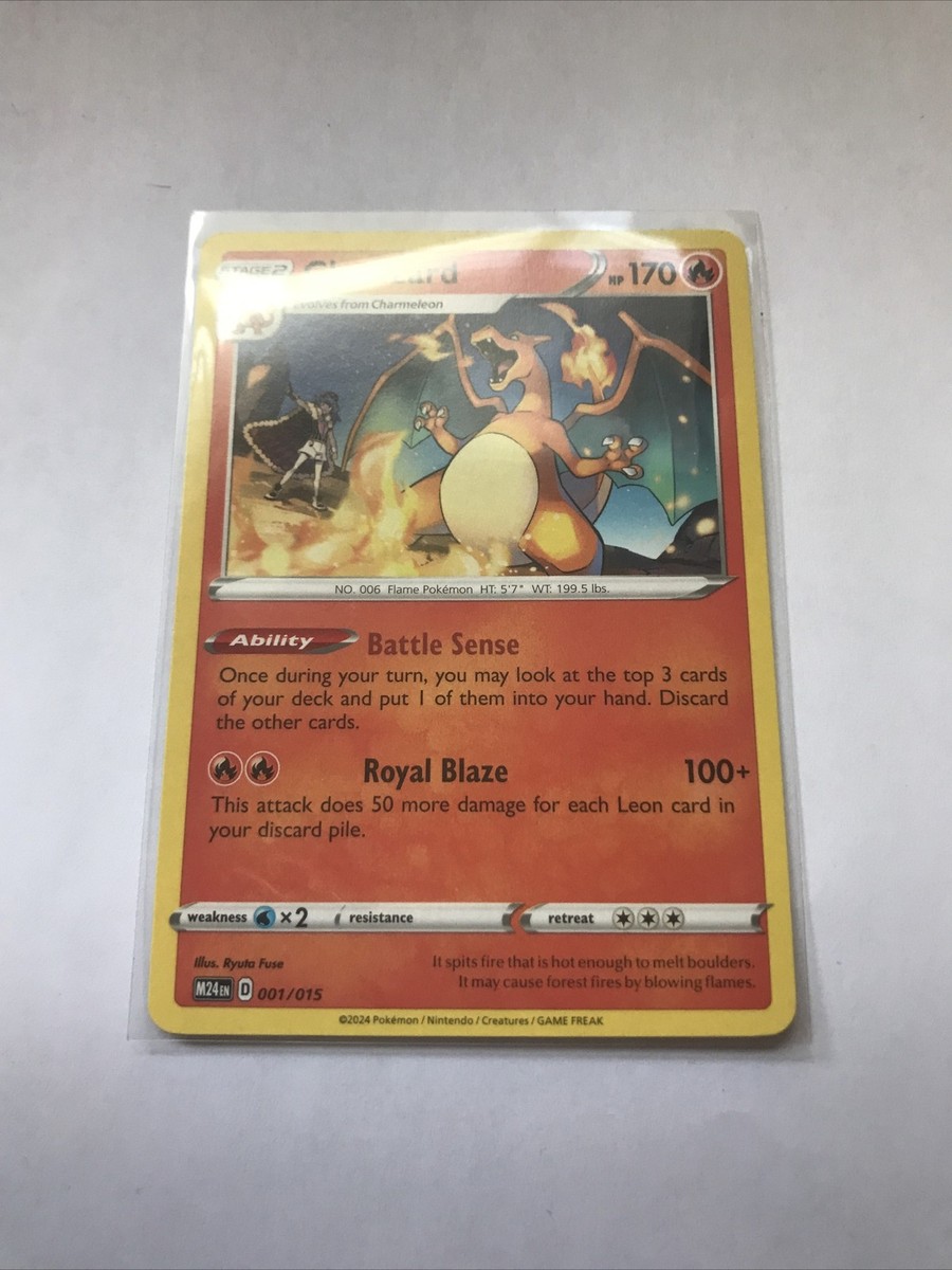 Pokémon Charizard 1/15 McDonald's Collection 2024 LP | eBay