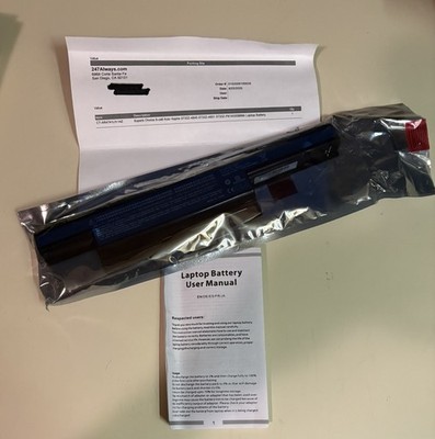 Replacement Lithium battery laptop-6 Cell Acre Aspire, E1-471/E1-431, See Pics