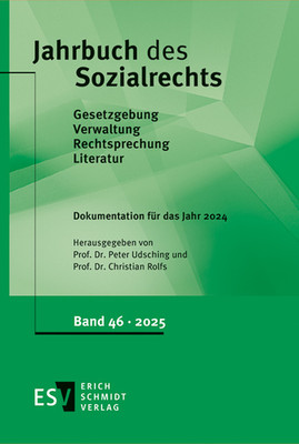 Peter Udsching; Christian Rolfs / Jahrbuch des Sozialrechts (der Gegenwart). Ges