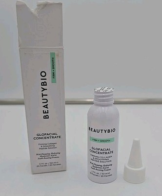 BeautyBio Glofacial Concentrate Firming Collagen Peptide Solution 1.7oz Sealed 