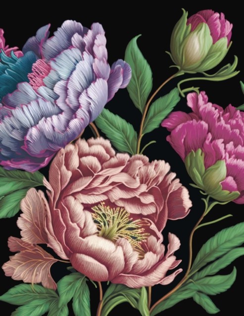 Peonies Journal by Editors of Chartwell Books (Paperback Book) - Image 5