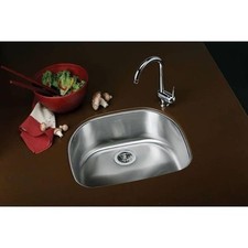 Elkay 23.5" x 21.125"X 9" Undermount Stainless Steel Kitchen Sink Durable Quiet