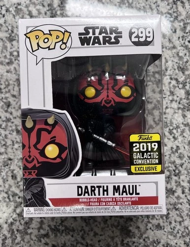 Funko Pop! Star Wars Darth Maul #299 | 2019 Galactic Convention Exclusive!