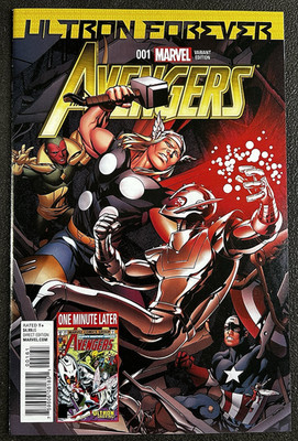Avengers Ultron Forever #1 2015  1:15 Mike Mckone Incentive Variant  NM