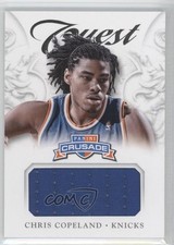 2012-13 Panini Crusade Quest Memorabilia Chris Copeland #89 0v1