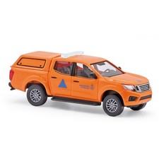 Busch 53725 - 1/87 Nissan Navara / Hardtop, Beredskaps Styrelsen, THW Dänemark