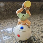 Vtg 50s Anthropomorphic Shafford Stacking Circus Monkey Salt & Pepper Shakers — photo 7