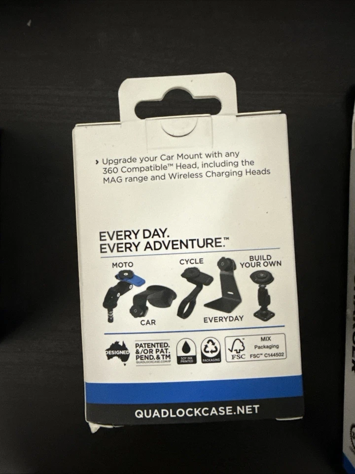 Quad Lock Adhesive Dash/Console Car Mount (Mount Only) - Image 2 of 2