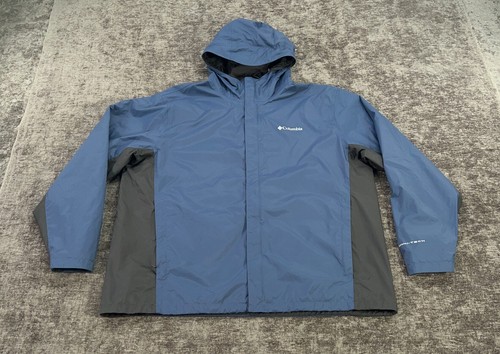 Pantalon De Pluie Columbia Omni-Tech Homme 2XL – Bleu Marine – Imperméable Et Léger